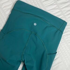 Lululemon Teal Leggings